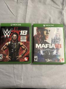 (2) Assorted XBOX One Games