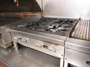 Jade Range Commercial 24&#34; 4-Burner Counter Top Range