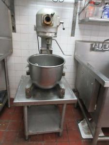 Hobart A200 Commercial Mixer with Appliance Table