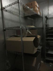 Chrome Freezer Storage Rack 