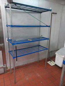 Amco Commercial Storage Rack - 48&#34; x 18 x 84&#34; 