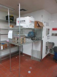 Chrome Cage Storage Rack - 60&#34; x 24&#34; x 96&#34; 