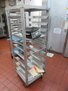 Aluminum Speed Rack - 23.5&#34; x 25.5&#34; x 69.25&#34; (Contents Included) 