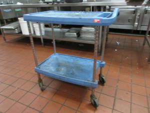 Metro Blue Utility Cart - 31&#34; x 18&#34; x 34&#34; 