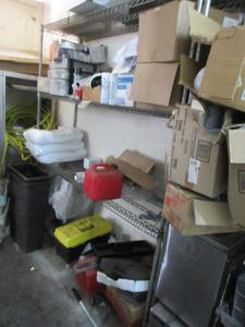 Chrome Storage Rack - 72&#34; x 18&#34; x 87&#34; (Rack Only, Contents Sold Separate) DOCK