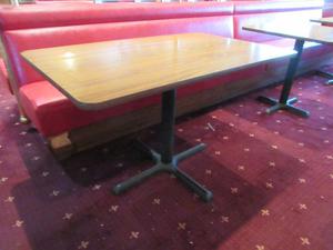 Laminate Wood Rectangular Dining Table - 48&#34; x 30&#34; x 29&#34; 