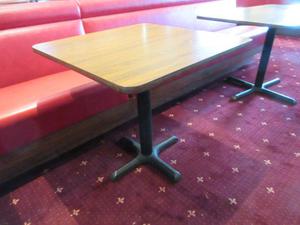 Laminate Wood Cafe Table - 30&#34; x 30&#34; x 29&#34; 