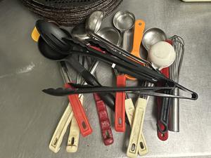 Group of Assorted Commercial Kitchen Utencils