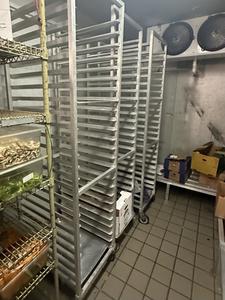 (3) Commercial Portable Sheet Pan Racks