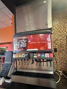 Commercial Soda Dispenser with Scotsman Ice Maker