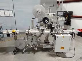 PLI Industrial Label Machine, Including Keyence MK-G Series Ink Jet Printer, Desktop Tamp Labeler Tal-3100T, Chemical Cabinet With Contents (Tablet Not Included)   - Retail  $57,000