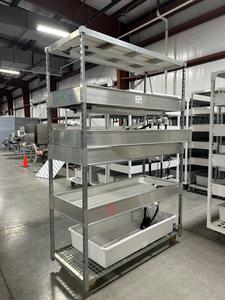 Hort Americas Industrial Portable Grow Rack, 72&#34; x 28&#34; x 90&#34;H - Retail  $3,500