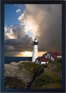 &#34;Black Gallery 20x30 Poster Frame - Wide Molding - Includes Attached Vertical AND Horizontal Hanging Hardware - Plexiglass Front - Display 20 x 30 Inch Picture or Artwork
(New)&#34;