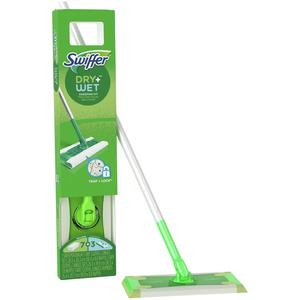 Swiffer Sweeper Dry + Wet All Purpose Floor Mopping and Cleaning Starter Kit