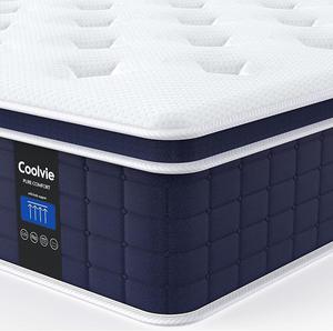 Coolvie 12 Inch Mattress, Hybrid Twin XL Mattress (Retail $347.99)