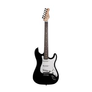 Ameritone Double Cutaway White Electric Guitar with Play-A-Tab Chord Former (Retail $104.99)