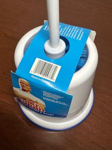 (2-Pack) Mr. Clean Bowl &#38; Toilet Brush with Caddy 11&#34; Handle White and Blue