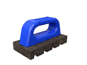 Bon Fluted Rub Bricks, Plastic Handle, 20 Grit, 6&#34;L X3&#34;WX 1&#34;H