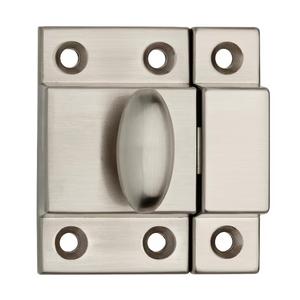 (12) Brainerd P21221V-SN-CP, 52-mm Silver Matchbox Latch Cabinet Latch
