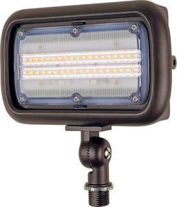 (Retail $57.00) Commercial Electric 30W Line Voltage Bronze Integrated Outdoor LED Wall Wash Light with Adjustable Mounting Bracket