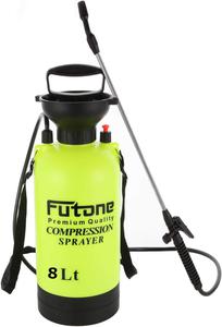 Futone 2.0 Gallon Garden Sprayer, 8.0L Lime Yellow