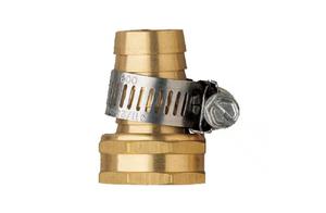 (6) Orbit 5/8 in. Metal Female Hose-Coupling Repair Mender with Stainless Steel Clamp Hose and Sprinkler Repair
