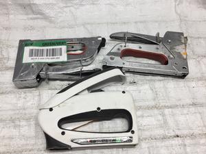 (3) Assorted Wall Staple Gun