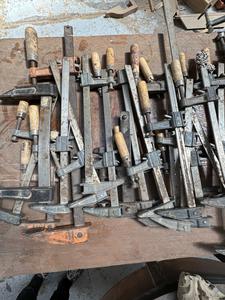 Large Assortment of Clamps
