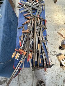 Large Assortment of Clamps
