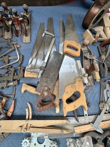 Group of Hand Saws