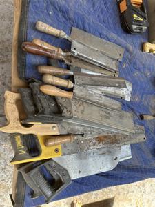 Group of Various Sized Hand Saws