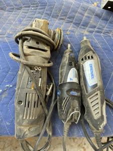 (2) Dremels and Professional Chicago Electric Sander 