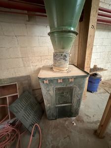 Industrial Dust Collector System with Piping