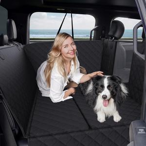 ($129.99)  Dog Seat Cover and Bed for Trucks, Dog Car Seat Cover Hard Bottom Holds 400lbs, Large Space, Waterproof Dog Car Seat Cover Hard Bottom-Detachable and Foldable, Dog Car Bed for F150, RAM1500, Silverado,New