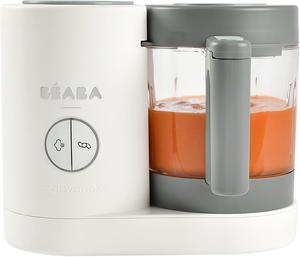($259.95)  BEABA Babycook Neo Baby Food Maker | Non-Toxic Glass &#38; Stainless Steel | Trusted by Celebrity Moms | Sustainable Baby Food Processor | Global Leader| 34 Servings in 20 Mins,New