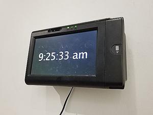 Wall-Mounted Time Clock