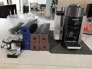 Nespresso Coffee Machine with Assorted Pods