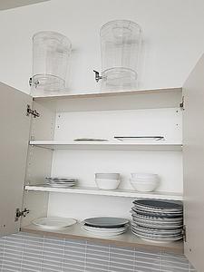 (2) Plastic Beverage Dispensers Including, Dinner Plates, Bowls, &#38; More 