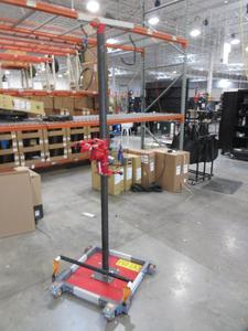 EVT EZ Repair Bicycle Lift with Bora Mobile Base Includes Milwaukee Light and Pliers 