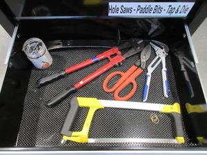 Bolt Cutter, Snips, Hack Saw, Lenox Tools Quick Adjust Pliers and Pry Bar 