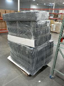 Pallet of (3) Bundles of Urethane Foam Fork Bottom Protectors - 1500 pack, 500 pack and 400 pack 