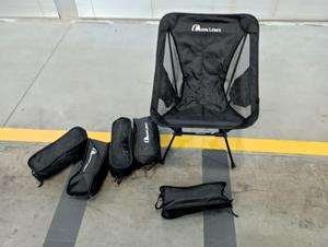 (5) Moon Lence Fold-Away Chairs 
