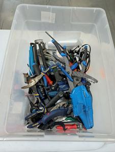 Group of Bicycle Repair Tools Includes Irwin Pliers, Park Tool Cassette Pliers, 3-Way Wrenches and Much More 