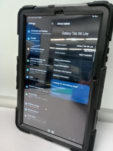 Samsung Galaxy Tab S6 Lite with Drop Case - Model SM-P610 (Factory Reset) 