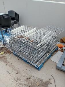 Pallet of 52&#34; Wire Decks 