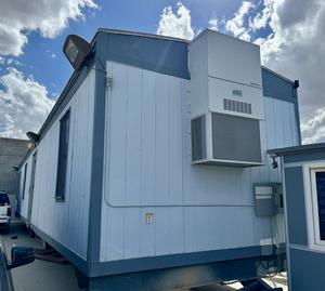 2004 United Modular Two Room Office Trailer with AC - Sold at AuctionAZ for $15,250