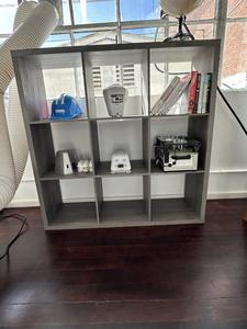 Ashe Wood Color 9-Cube Organizer 