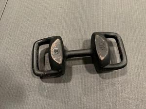 Pair of Torpedo by Alchemy 40LB Dumbell/KettleBell