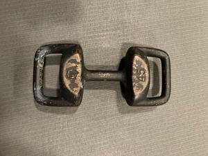 Pair of Torpedo by Alchemy 45LB Dumbell/KettleBell