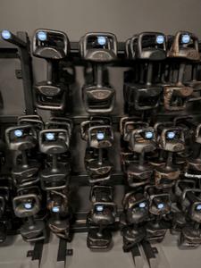 9 Spot Dumbell/ Kettlebell Weight Rack (Weights Sold Separately)